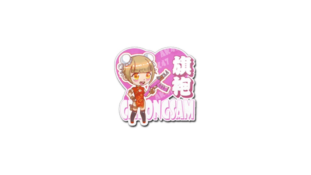 Cheongsam Sticker