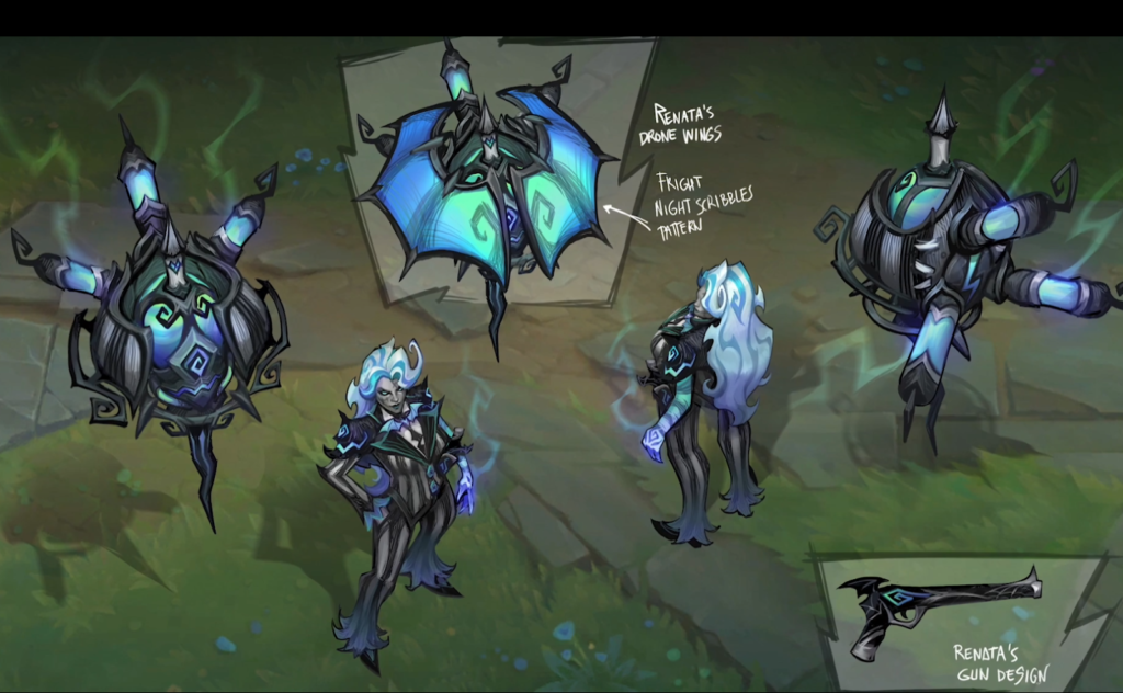 Riot shows off League's spooky new Fright Night skins for Draven