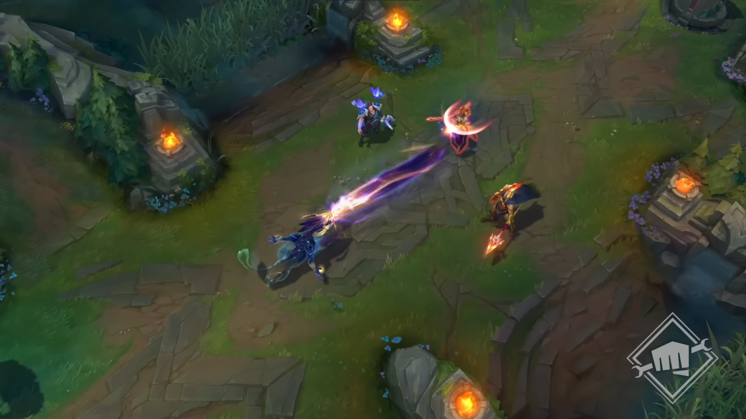Some of Aurelion Sol's revamped abilities put on display in League's