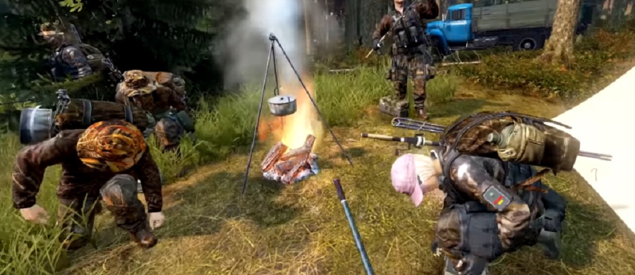 How to make a fire in Dayz