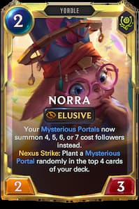 Norra's Legends of Runeterra support package synergizes with all Traps