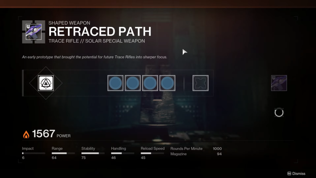 Retraced Path - Destiny 2