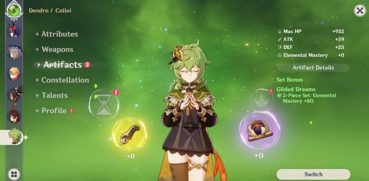 How to get the Gilded Dreams Artifact Set in Genshin Impact Dot Esports