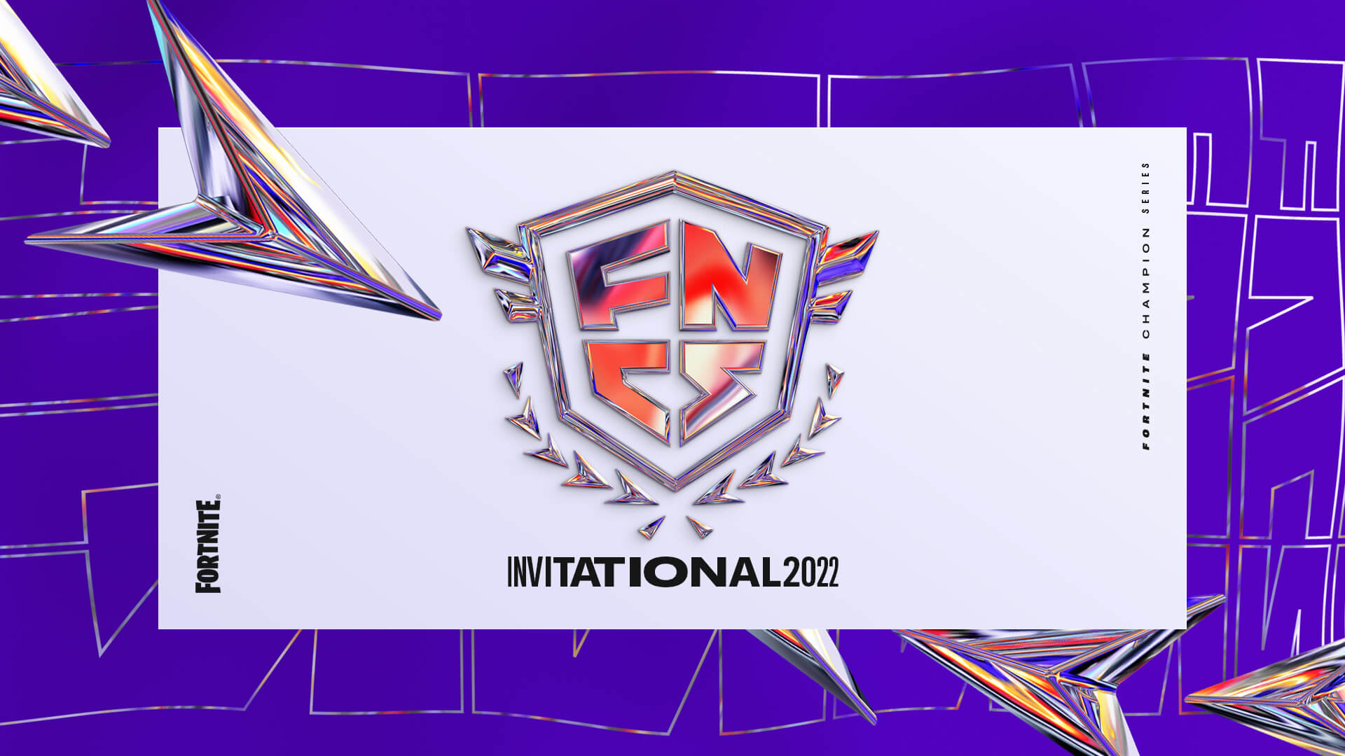 An image advertising the Fortnite Championship Series Invitational 2022