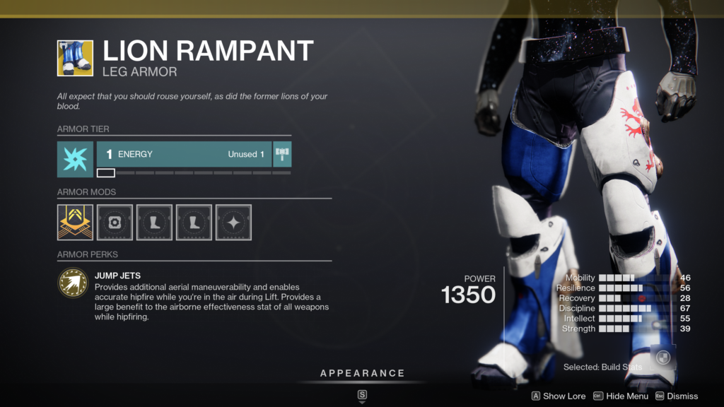 How To Get Lion Rampant Exotic Titan Leg Armor In Destiny 2 - Dot Esports