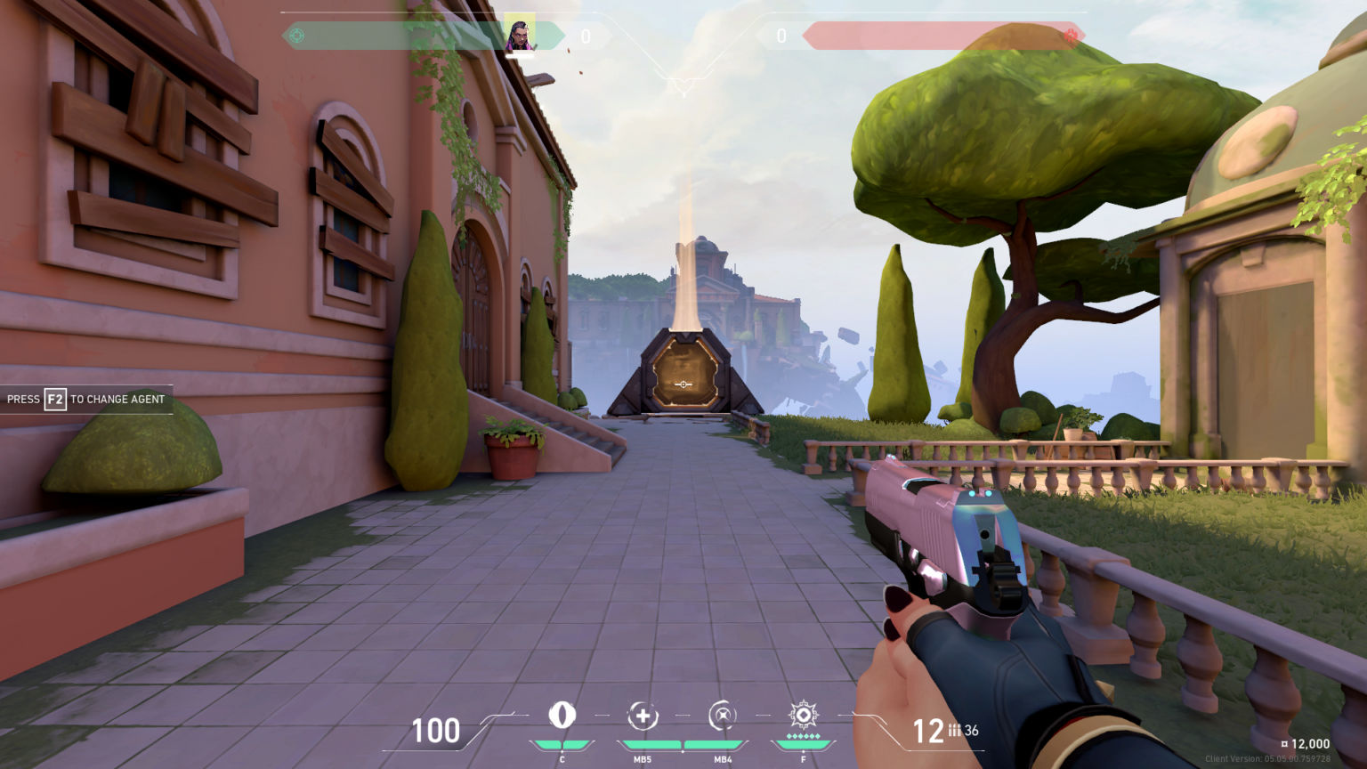 How to get the Minecraft crosshairs in VALORANT | Minecraft crosshair ...