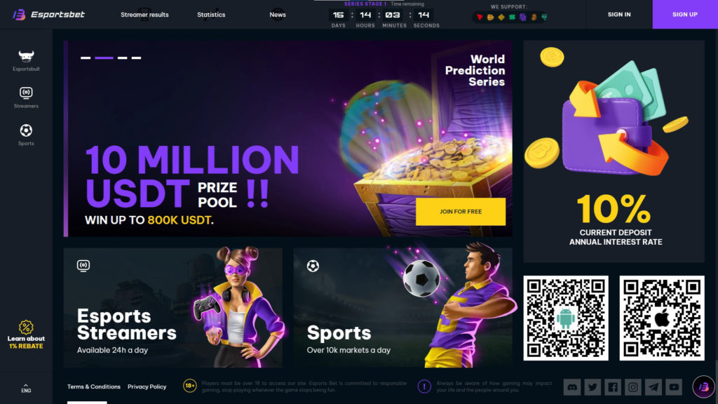 esports betting crypto