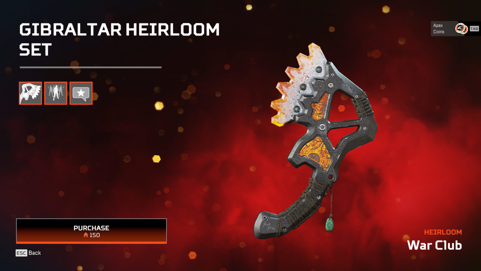 All Heirlooms in Apex Legends Dot Esports