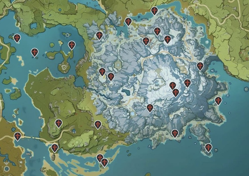 All Time Trial locations in Genshin Impact - Dot Esports