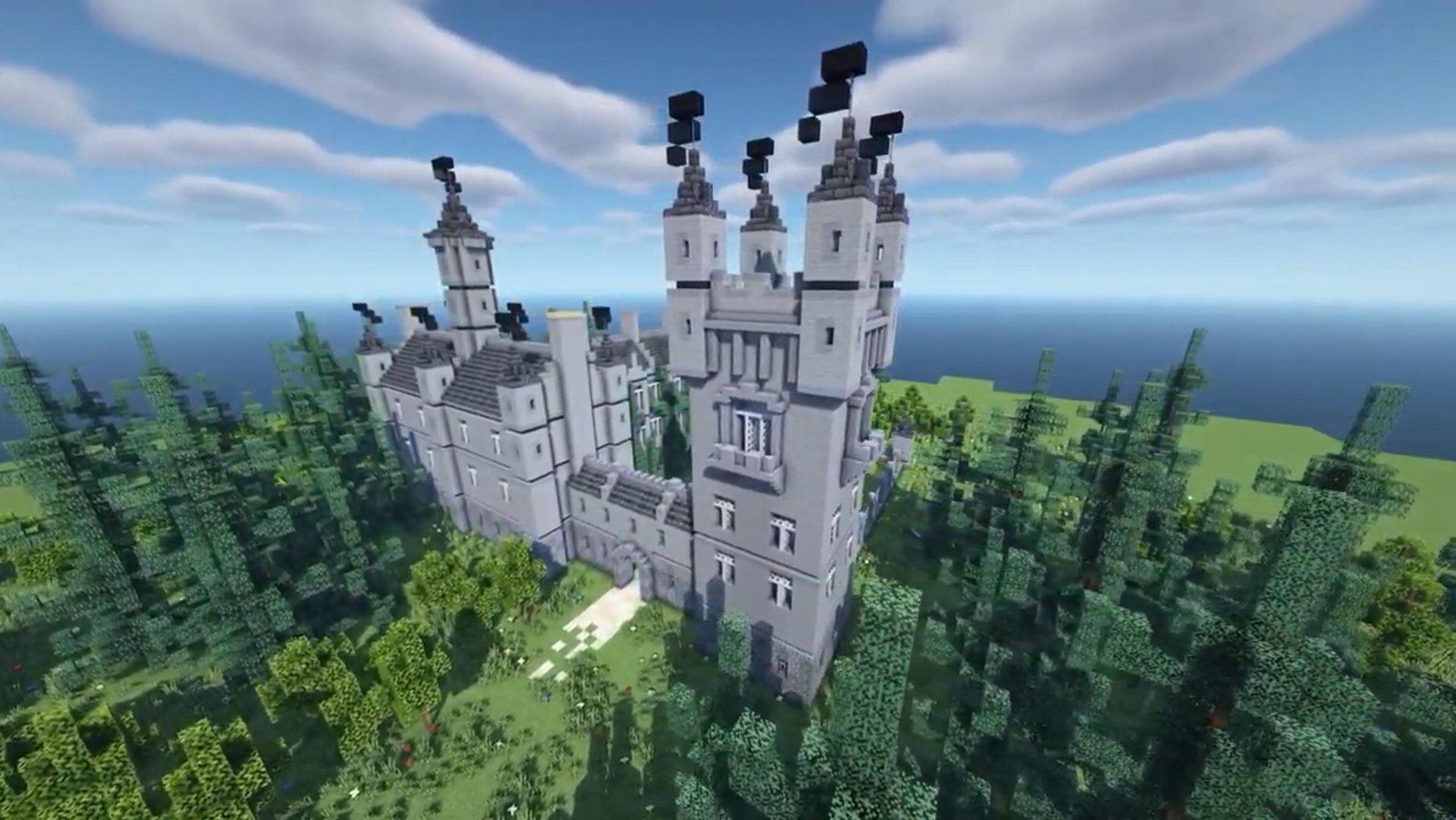 Minecraft Gothic Castle 