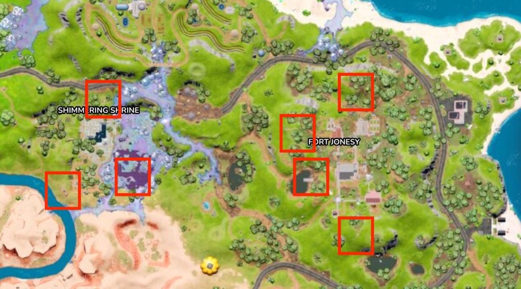 All D-launcher Locations In Fortnite Chapter 3, Season 4 - Dot Esports