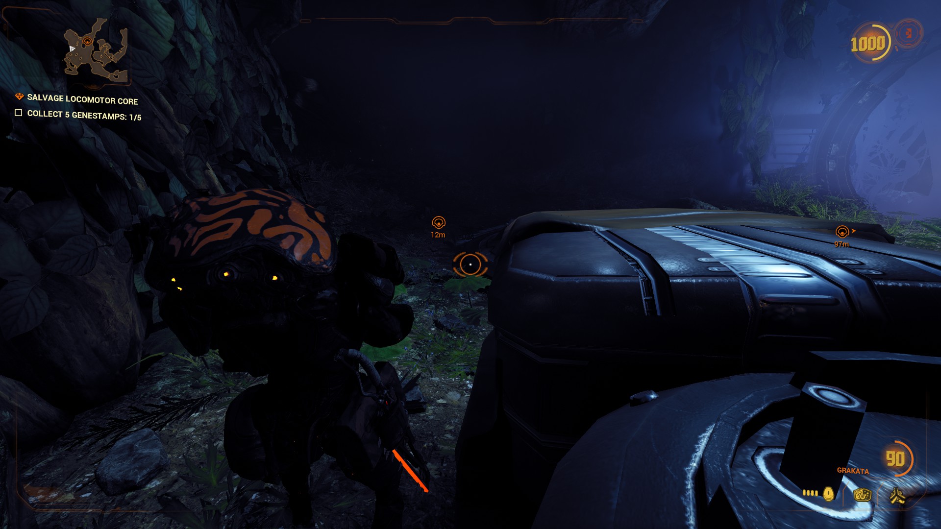 All 5 Genestamp locations in Kahl's Junk Run mission in Warframe