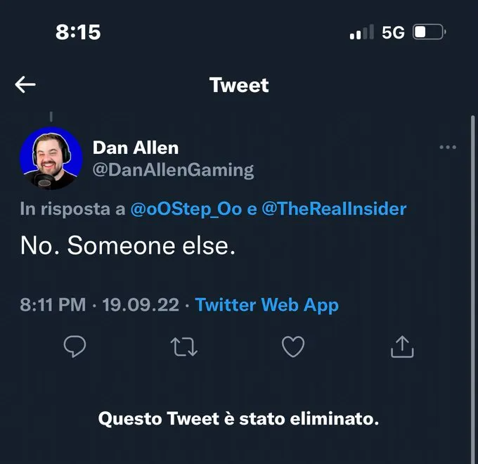 Gaming Leaker Therealinsider Blows Their Own Cover With Twitter Bungle Gaming Leaker Therealinsider Blows Their Own Cover With Twitter Bungle