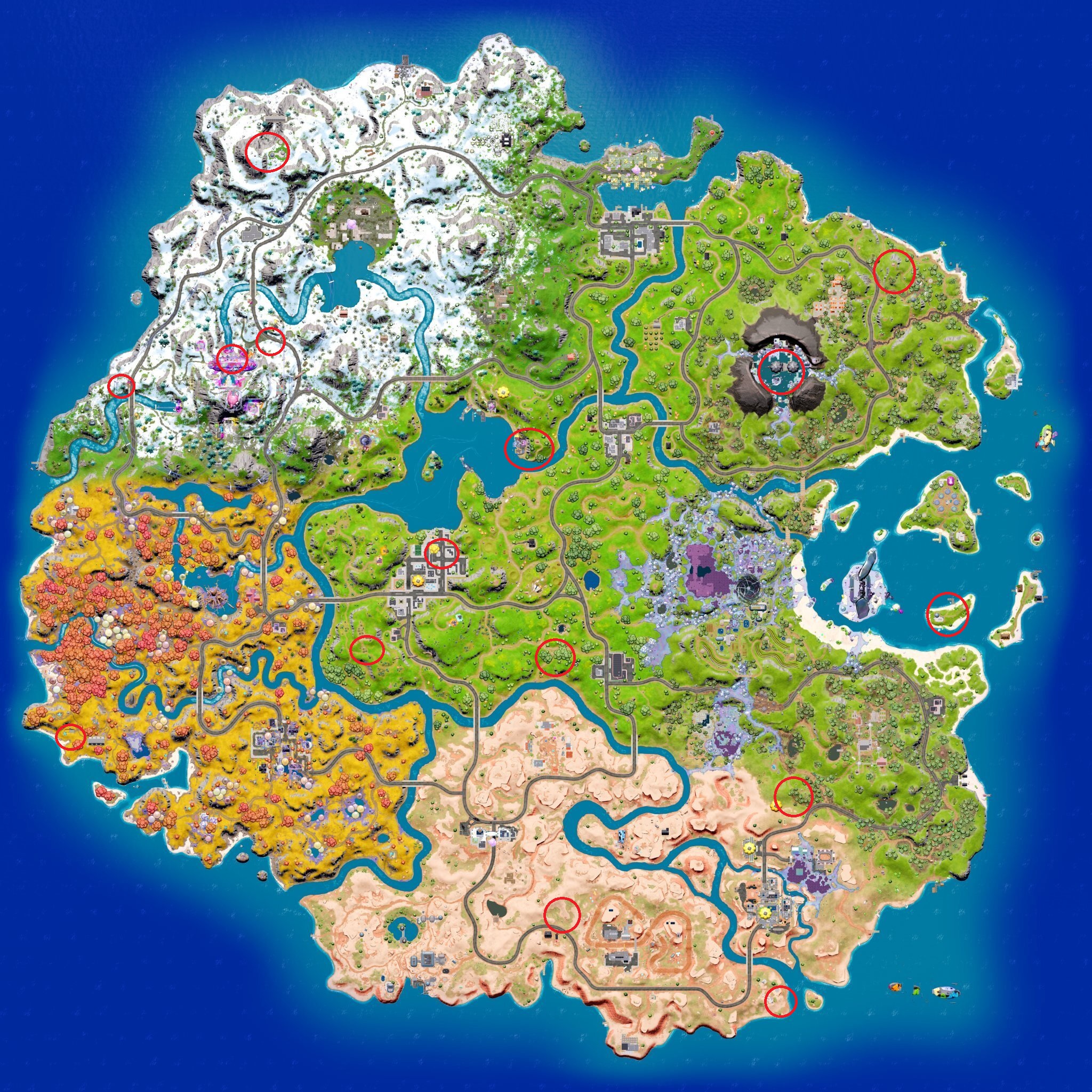 All Vault Locations In Fortnite Chapter 3, Season 4 - Dot Esports