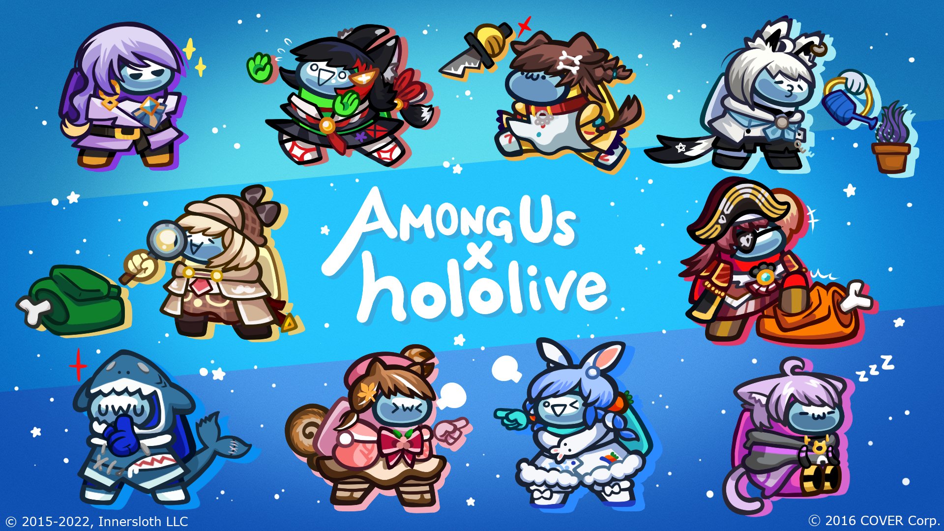 How to get the Among Us hololive VTuber skins and cosmetics Dot Esports