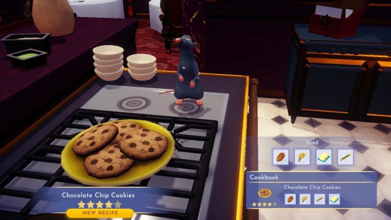 How To Make Chocolate Chip Cookies In Disney Dreamlight Valley - Dot ...