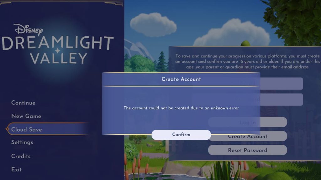 How To Fix Cloud Save Not Working In Disney Dreamlight Valley Dot Esports