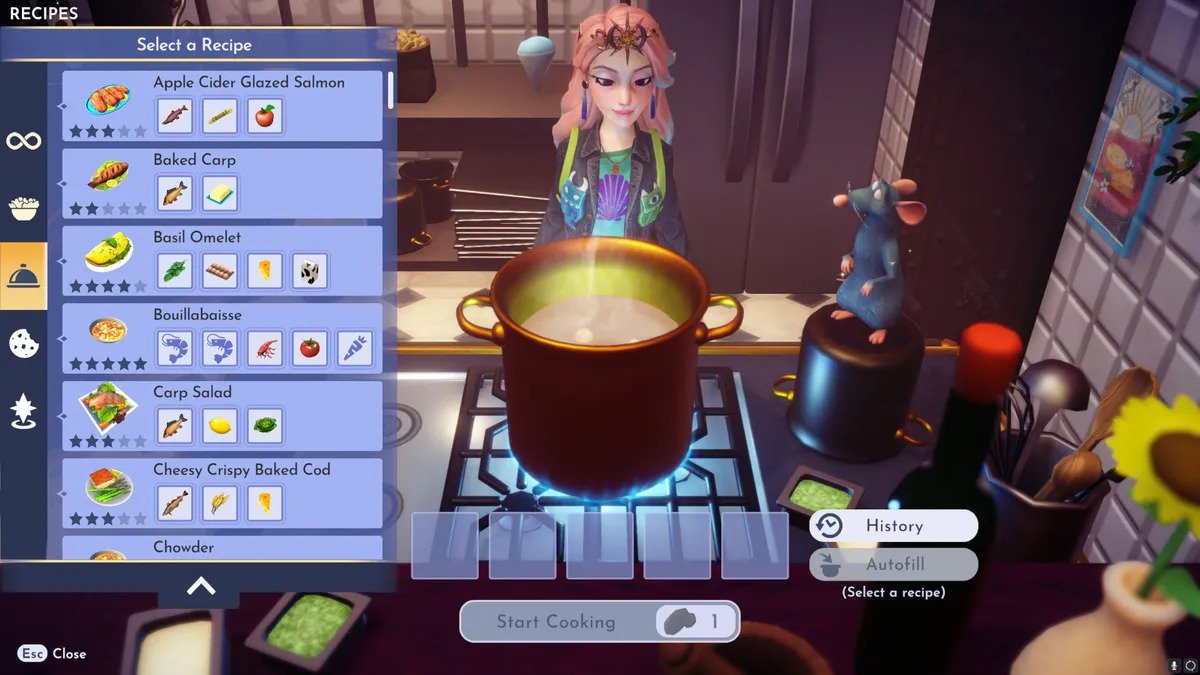 How to cook Vegetarian Stew in Disney Dreamlight Valley Dot Esports