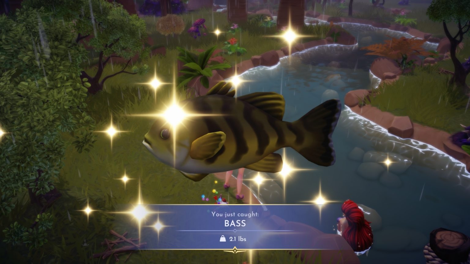 How to make Pan Seared Bass and Vegetables in Disney Dreamlight Valley