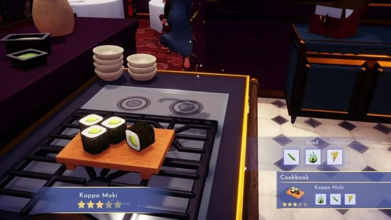 How to Make Kappa Maki in Disney Dreamlight Valley - Dot Esports