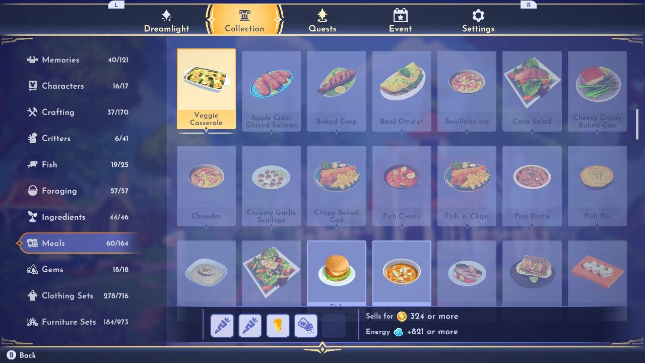 How to make Veggie Casserole in Disney Dreamlight Valley Dot Esports