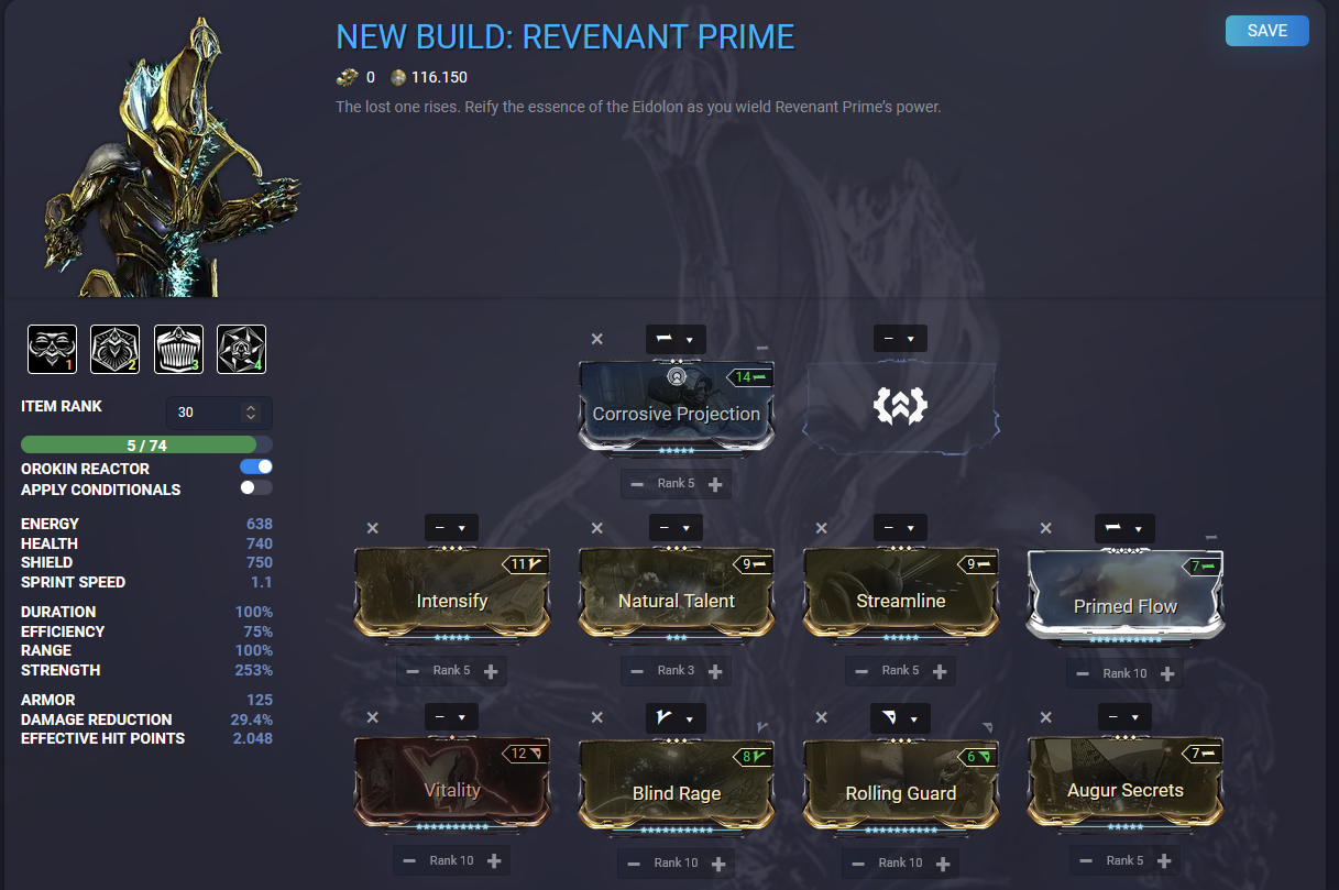 The best build for Revenant Prime in Warframe (2022) Dot Esports