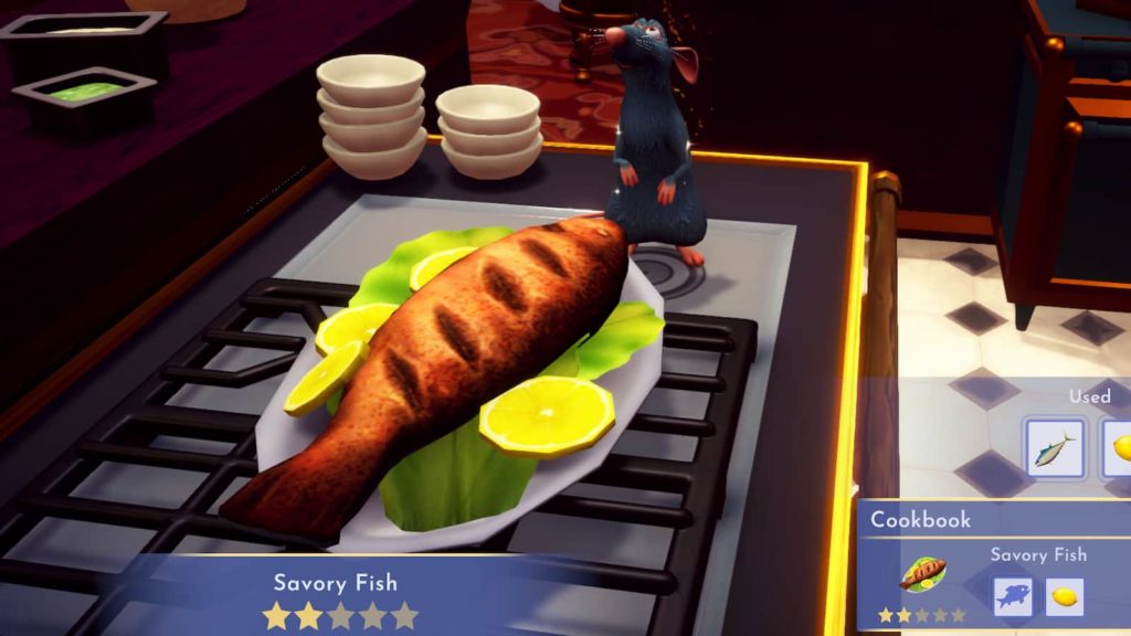 How to cook Savory Fish in Disney Dreamlight Valley - Dot Esports