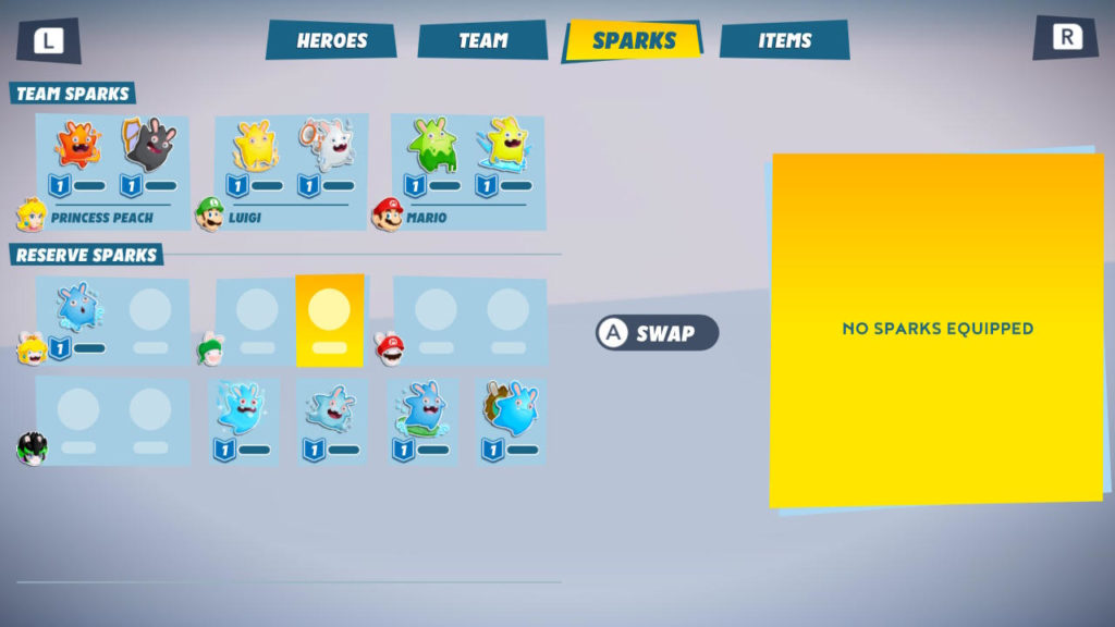 How to unlock the second Spark slot in Mario + Rabbids Sparks of Hope