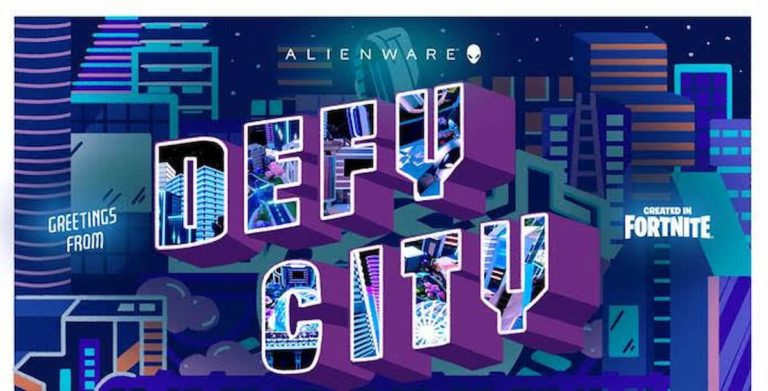 Atlas Creative is bringing Alienware’s Defy City to Fortnite