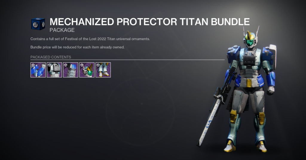 How to get the mechthemed armor in Destiny 2's Festival of the Lost
