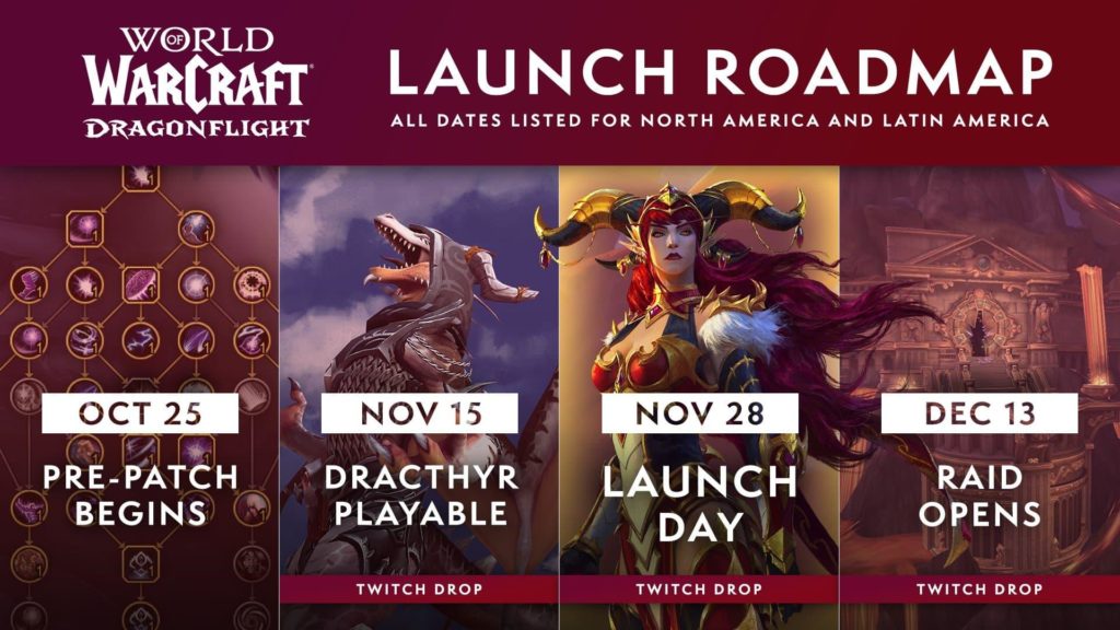 World of Warcraft Dragonflight roadmap & release schedule Dot Esports