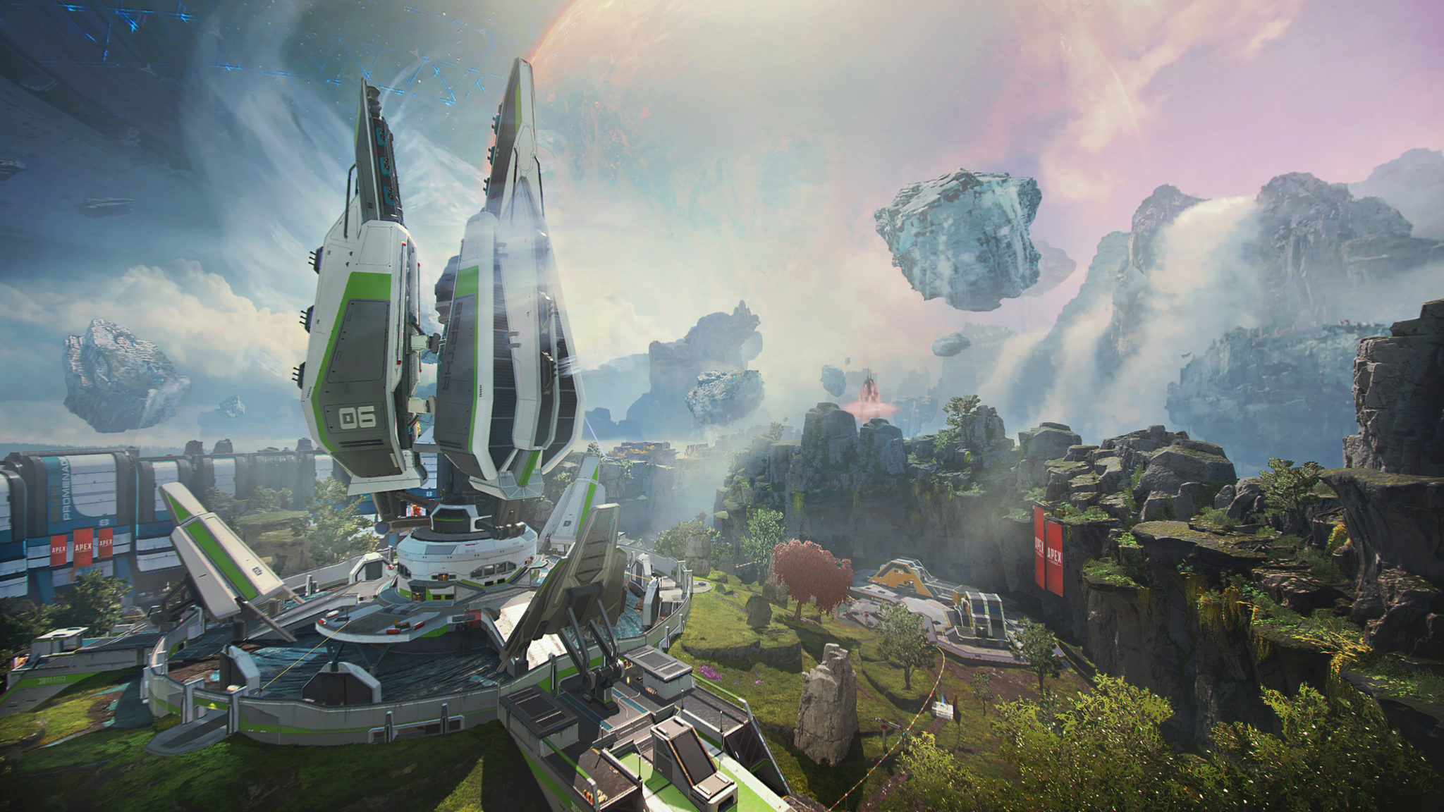 How Large Is The New Broken Moon Map In Apex Legends Dot Esports