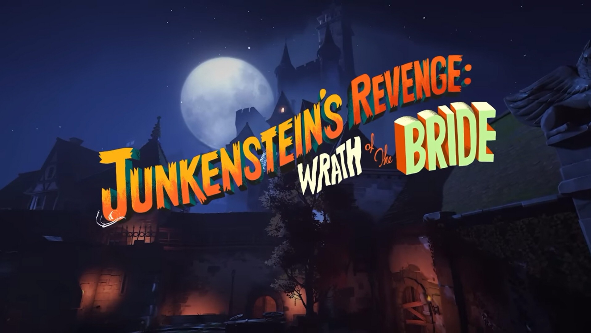 The logo for Junkenstein's Revenge: Wrath of the Bride.