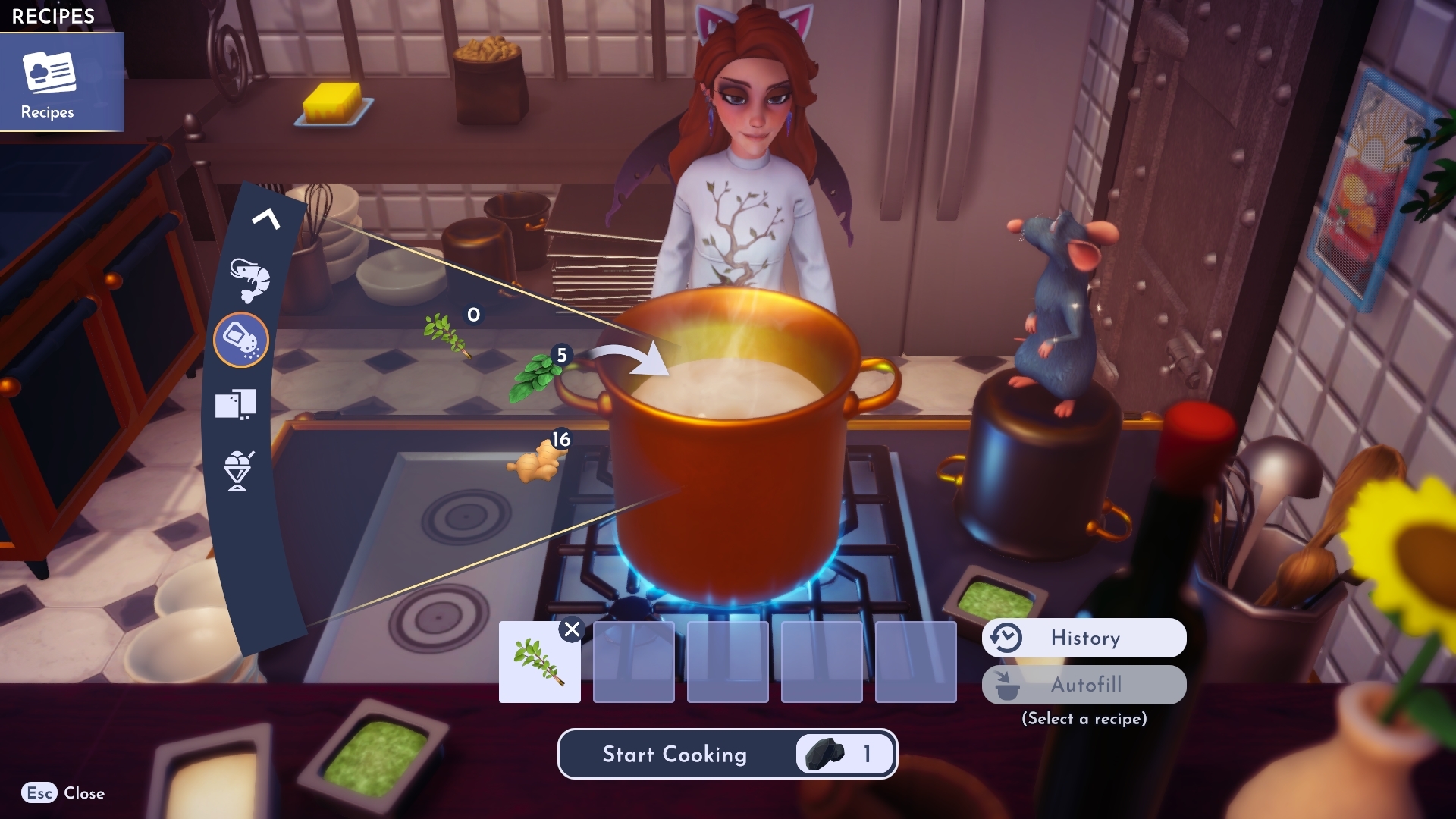 How to make Hors D'oeuvres in Disney Dreamlight Valley Dot Esports