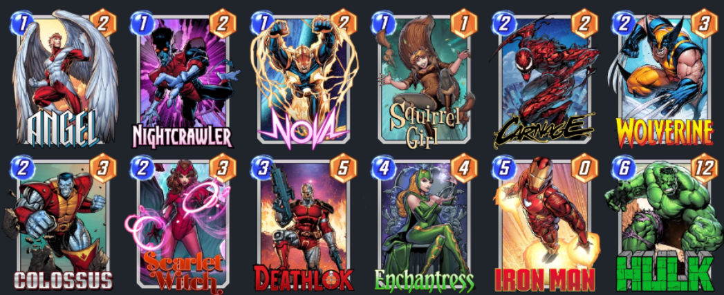 List of Cards, Marvel Snap Wiki