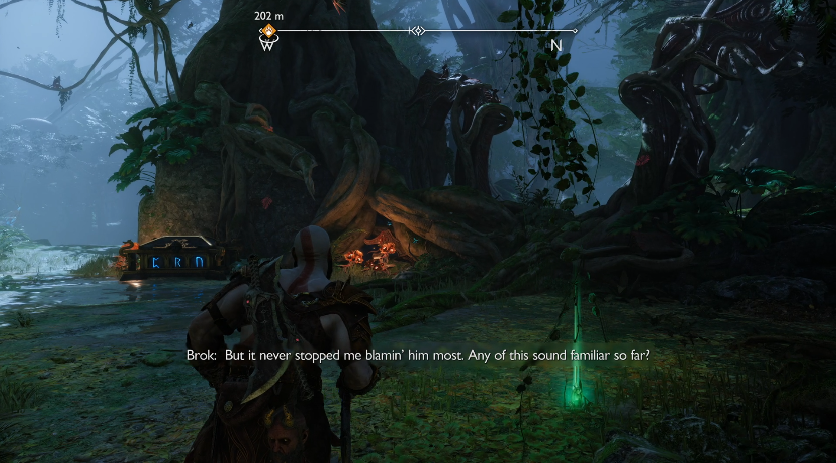 How to open The Southern Wilds Nornir chest in God of War Ragnarök