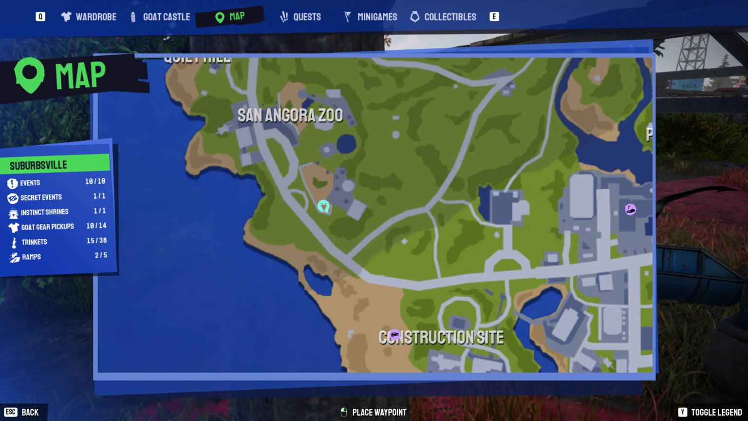 All Trinket locations at San Angora Zoo in Goat Simulator 3 - Dot Esports