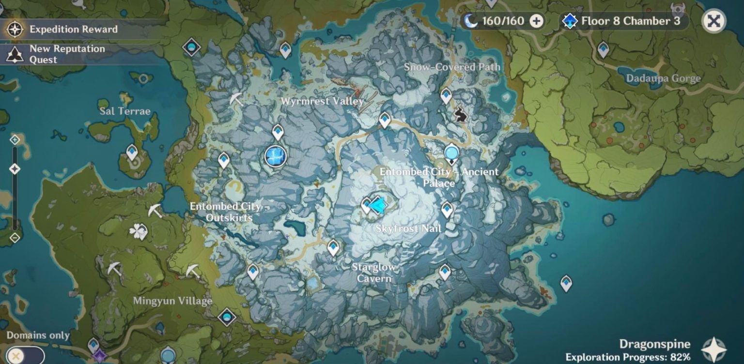 How to get to the top of Dragonspine in Genshin Impact Dot Esports