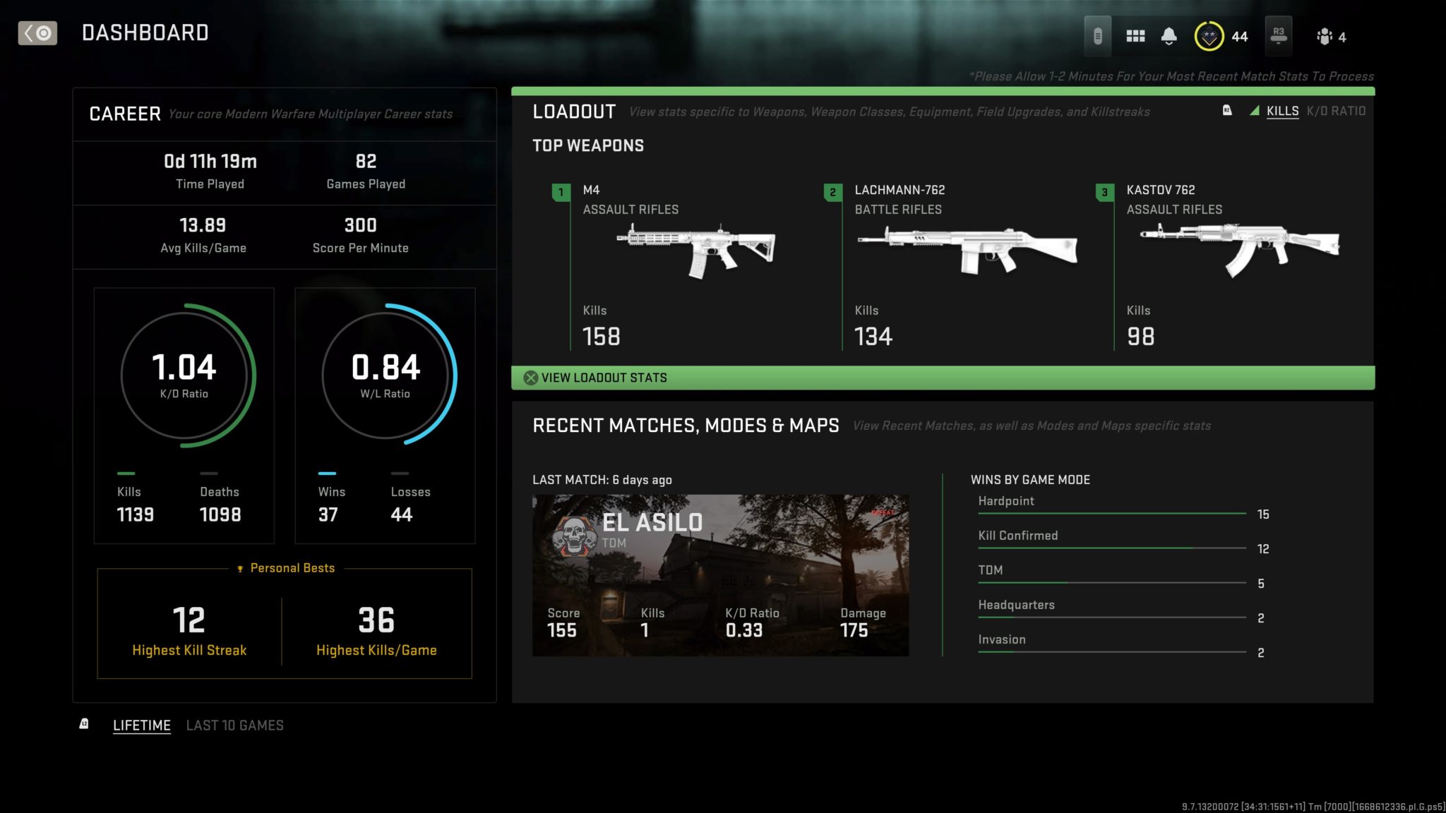 How to check your K/D ratio and other stats in Modern Warfare 2 MW2