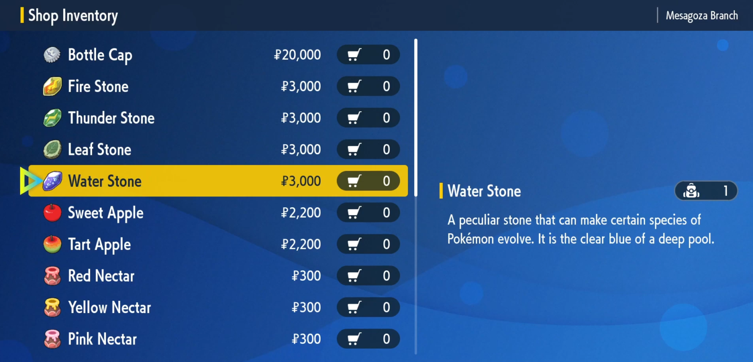 Where to find Water Stones Water Stone locations in Scarlet and