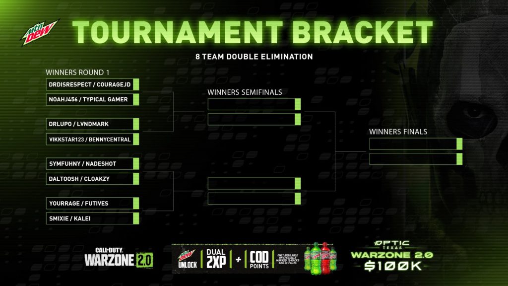 How to watch OpTic Texas Warzone 2 100,000 tournament Firstever