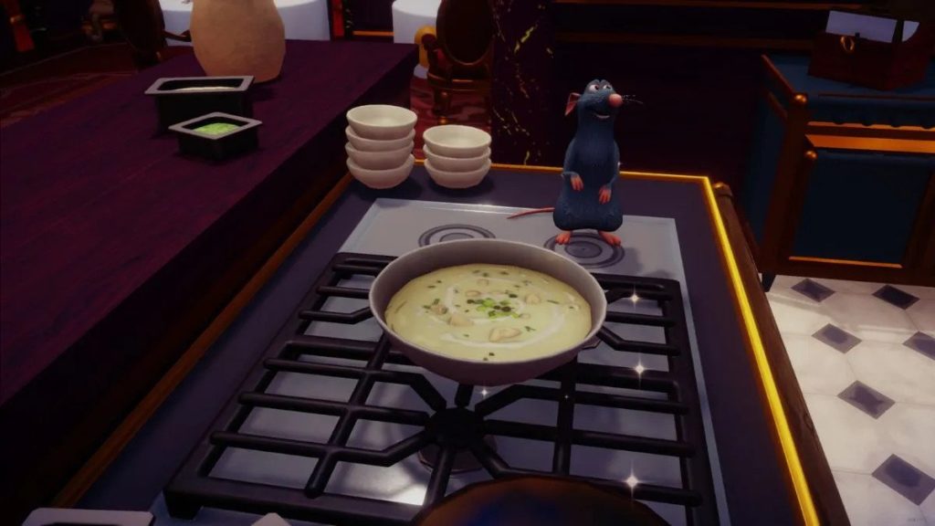 How to make potato leek soup in Disney Dreamlight Valley | Potato leek