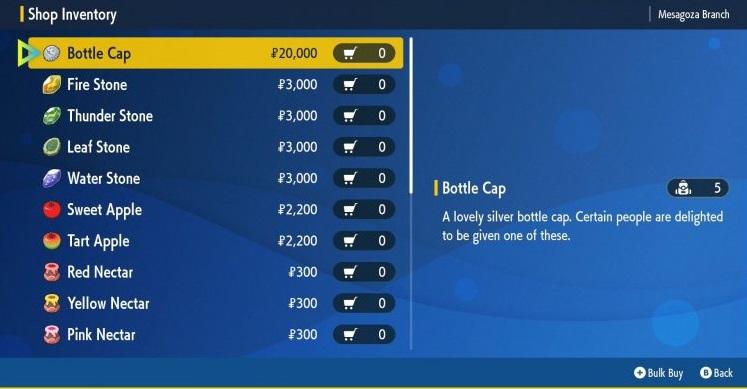 Where to get and use Bottle Caps in Pokémon Scarlet and Violet - Dot ...