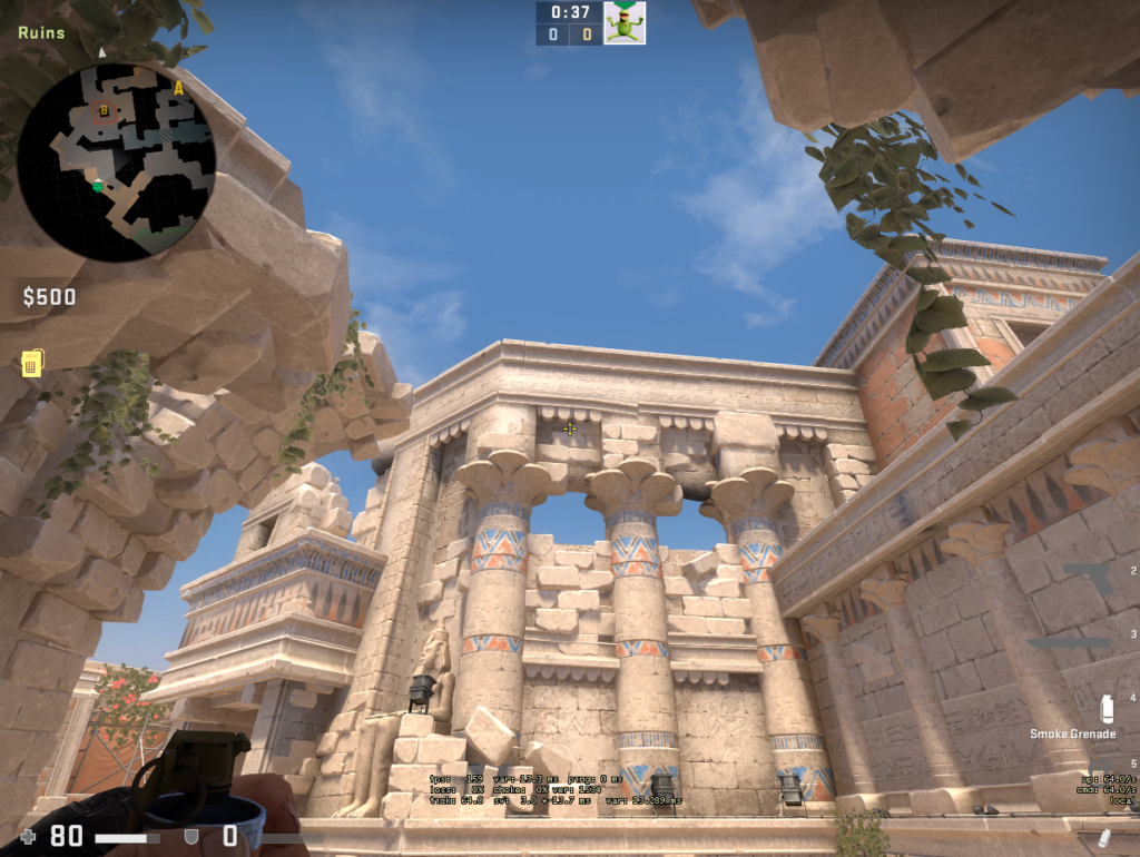 Best Smoke And Nade Spots For Anubis In CS:GO - Dot Esports