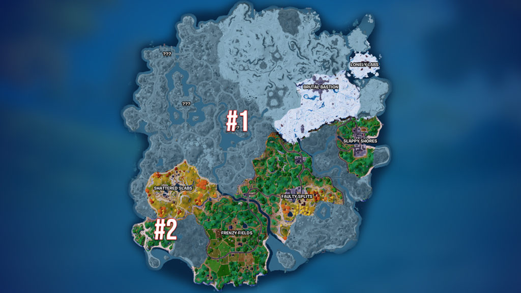 Exotic Weapon Locations Fortnite Chapter 4 Season 1