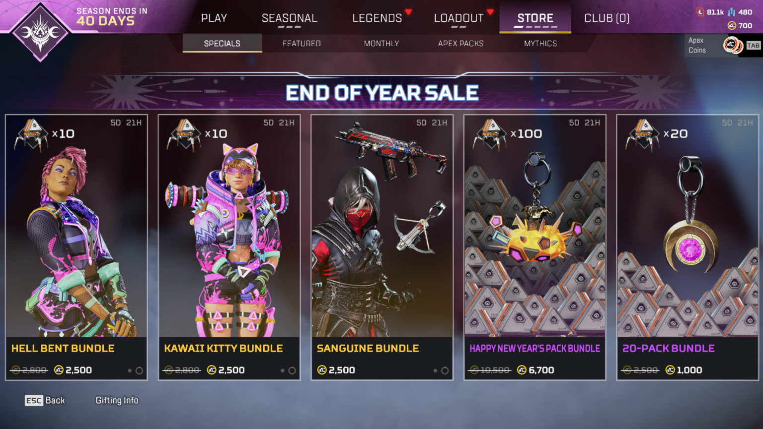 Apex Legends Item Store: What's In The Apex Legends Item Shop? - Dot ...