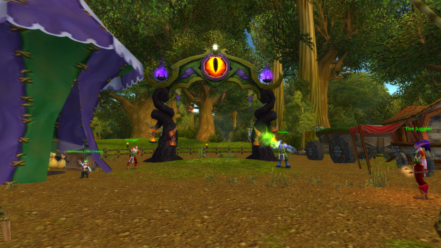 How to get to Darkmoon Faire in WoW Dragonflight Darkmoon Faire