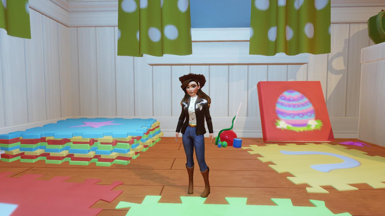 How to pick up Woody's pipe cleaners and popsicle sticks in Disney