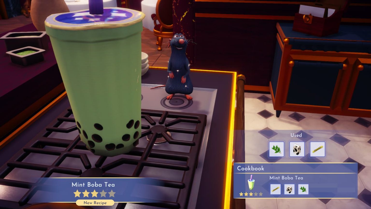 How to make Mint Boba in Disney Dreamlight Valley Dreamlight Valley