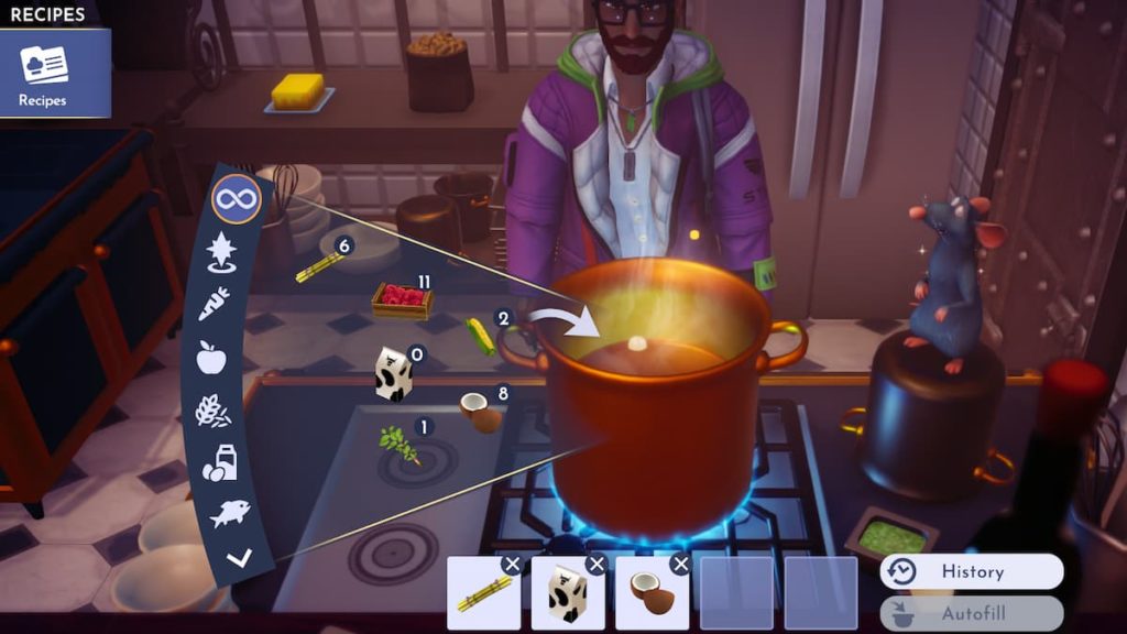 How to make Coconut Boba Tea in Disney Dreamlight Valley Dreamlight